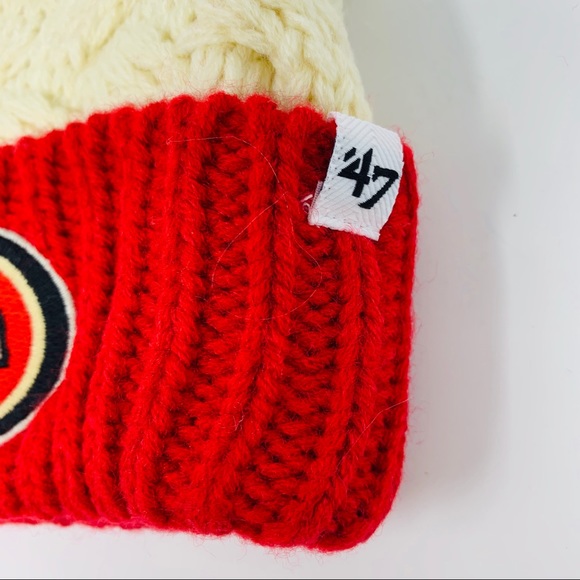 Womens NFL ‘47 San Francisco 49ers Sock Hat New - Picture 3 of 8